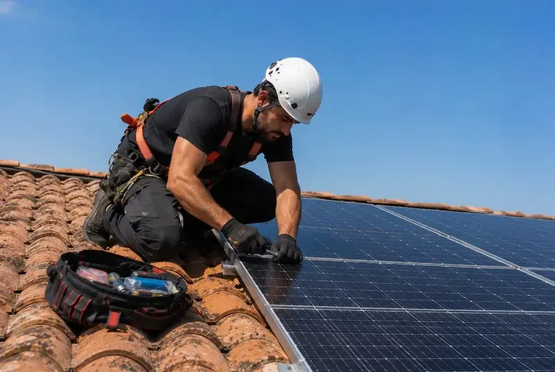 Maintenance et monitoring de panneaux solaires à Saint-Sébastien-d'Aigrefeuille